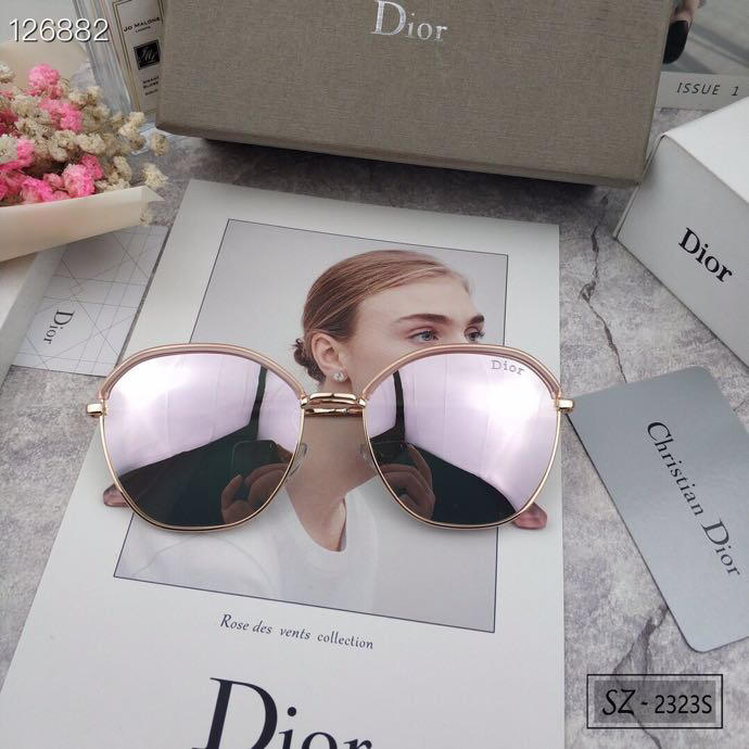 DIOR-迪奧 2019新款 太陽鏡 減輕強光負擔 遮擋有害光線防輻射 出行旅遊必備品 2323S  lly1061